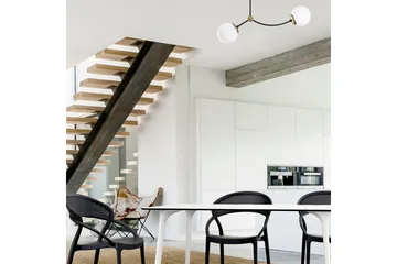 Ljuskrona Yenda Vit / Svart - Svart/Vit - Belysning - Lampor & belysning inomhus - Taklampa & takbelysning - Kökslampa & taklampa kök