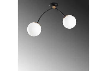 Ljuskrona Yenda Vit / Svart - Svart/Vit - Belysning - Lampor & belysning inomhus - Taklampa & takbelysning - Kökslampa & taklampa kök