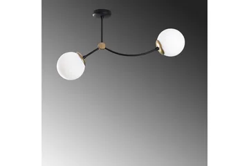 Ljuskrona Yenda Vit / Svart - Svart/Vit - Belysning - Lampor & belysning inomhus - Taklampa & takbelysning - Kökslampa & taklampa kök