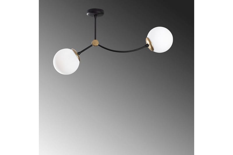 Ljuskrona Yenda Vit / Svart - Svart/Vit - Belysning - Lampor & belysning inomhus - Taklampa & takbelysning - Kökslampa & taklampa kök