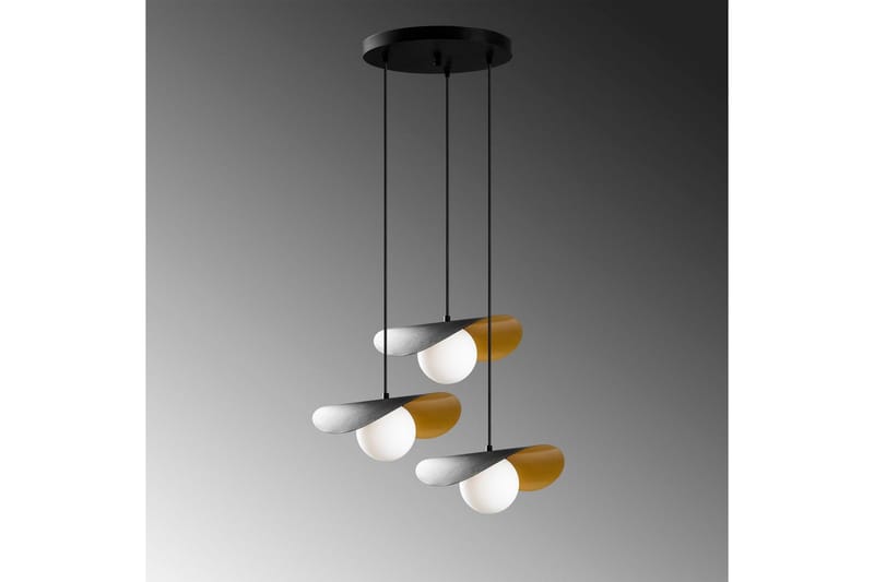 Ljuskrona Pelyn Svart Tre Sockel - Svart - Belysning - Lampor & belysning inomhus - Taklampa & takbelysning - Kökslampa & taklampa kök