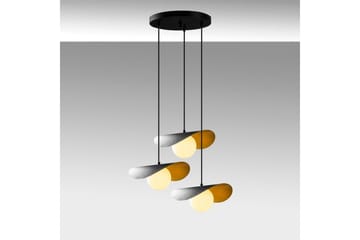 Ljuskrona Pelyn Svart Tre Sockel - Svart - Belysning - Lampor & belysning inomhus - Taklampa & takbelysning - Kökslampa & taklampa kök