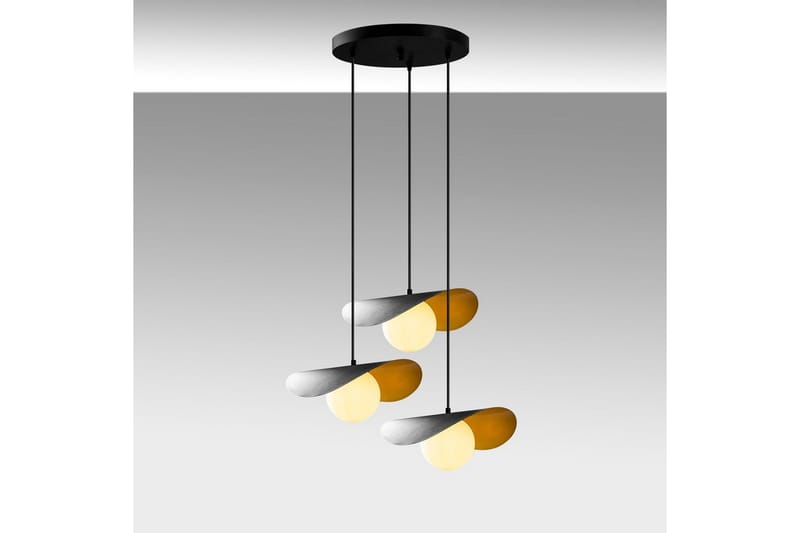 Ljuskrona Pelyn Svart Tre Sockel - Svart - Belysning - Lampor & belysning inomhus - Taklampa & takbelysning - Kökslampa & taklampa kök