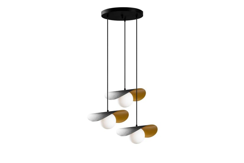 Ljuskrona Pelyn Svart Tre Sockel - Svart - Belysning - Lampor & belysning inomhus - Taklampa & takbelysning - Kökslampa & taklampa kök