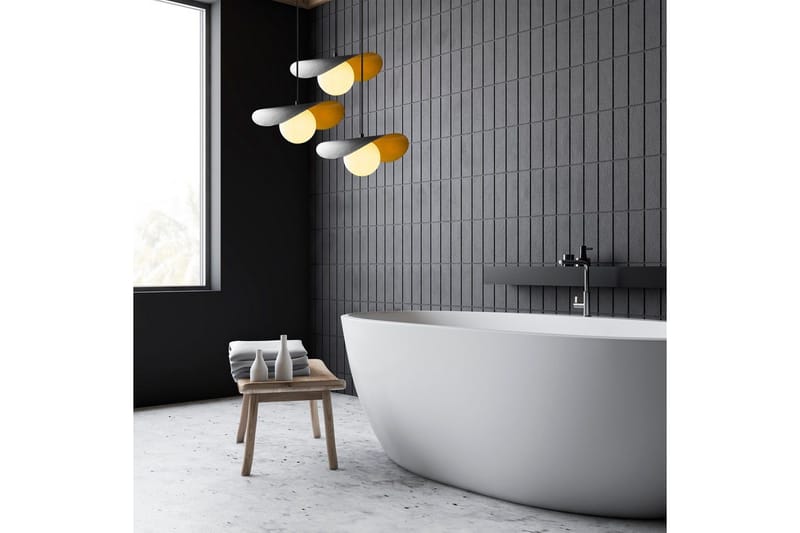 Ljuskrona Pelyn Svart Tre Sockel - Svart - Belysning - Lampor & belysning inomhus - Taklampa & takbelysning - Kökslampa & taklampa kök