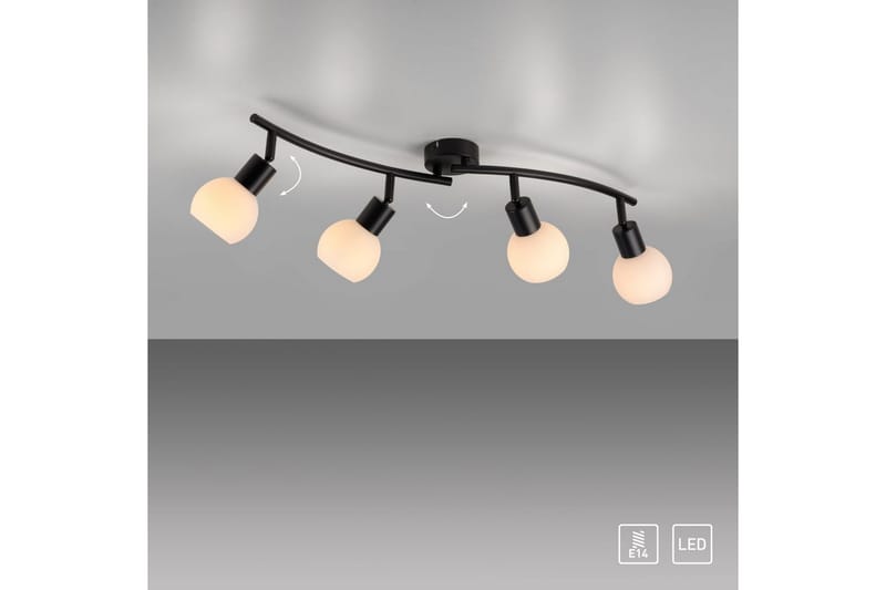 Loki Just Light Taklampa - Black - Belysning - Lampor & belysning inomhus - Taklampa & takbelysning - Takplafond
