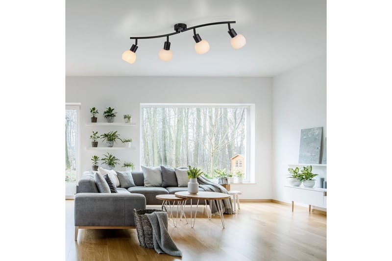 Loki Just Light Taklampa - Black - Belysning - Lampor & belysning inomhus - Taklampa & takbelysning - Takplafond