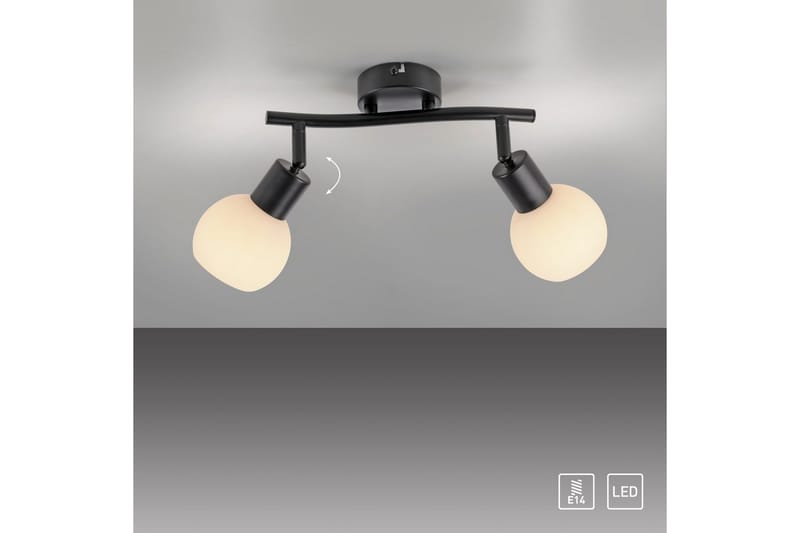 Loki Just Light Taklampa - Black - Belysning - Lampor & belysning inomhus - Taklampa & takbelysning - Takplafond