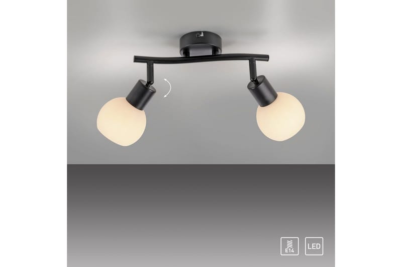 Loki Just Light Taklampa - Black - Belysning - Lampor & belysning inomhus - Taklampa & takbelysning - Takplafond