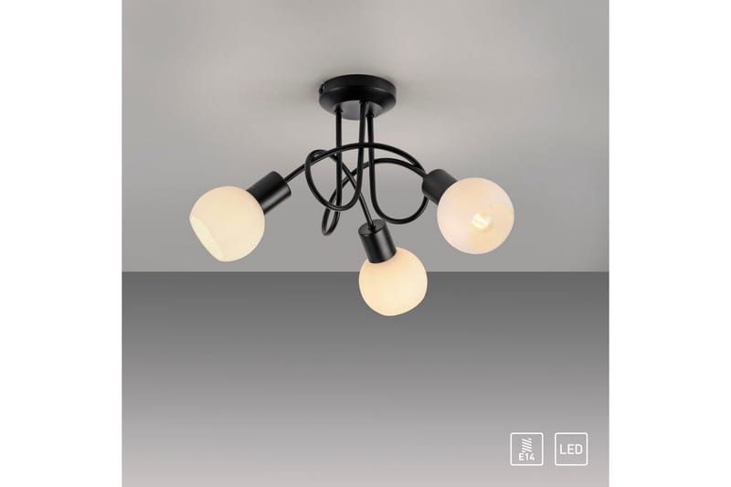 Loki Just Light Taklampa - Black - Belysning - Lampor & belysning inomhus - Taklampa & takbelysning - Takplafond