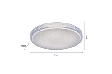 Lolasmart Frida Just Light Taklampa - Transparent - Belysning - Lampor & belysning inomhus - Taklampa & takbelysning - Takplafond