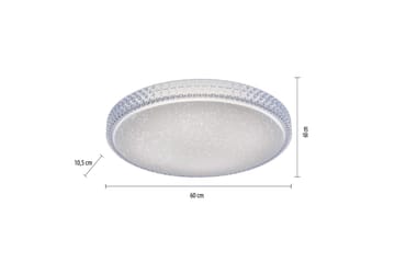 Lolasmart Frida Just Light Taklampa - Transparent - Belysning - Lampor & belysning inomhus - Taklampa & takbelysning - Takplafond