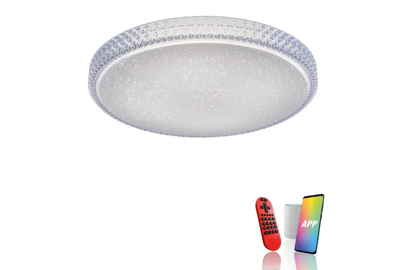 Lolasmart Frida Just Light Taklampa - Transparent - Belysning - Lampor & belysning inomhus - Taklampa & takbelysning - Takplafond