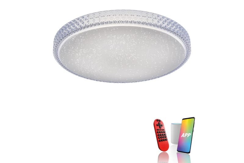 Lolasmart Frida Just Light Taklampa - Transparent - Belysning - Lampor & belysning inomhus - Taklampa & takbelysning - Takplafond