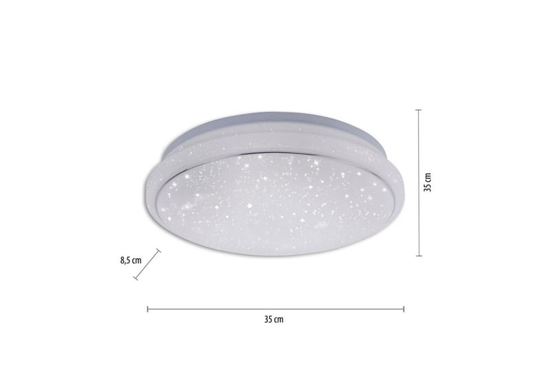 Lolasmart Jupi Just Light Taklampa - White - Belysning - Lampor & belysning inomhus - Taklampa & takbelysning - Takplafond