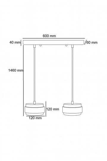 Loloura Pendellampa - Beige Valnöt - Belysning - Lampor & belysning inomhus - Taklampa & takbelysning - Kristallkrona & takkrona