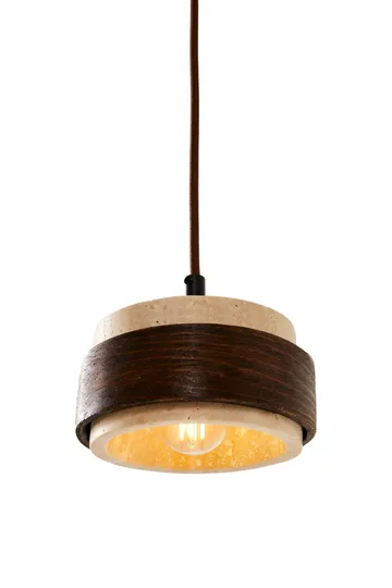 Loloura Pendellampa - Beige Valnöt - Belysning - Lampor & belysning inomhus - Taklampa & takbelysning - Kristallkrona & takkrona