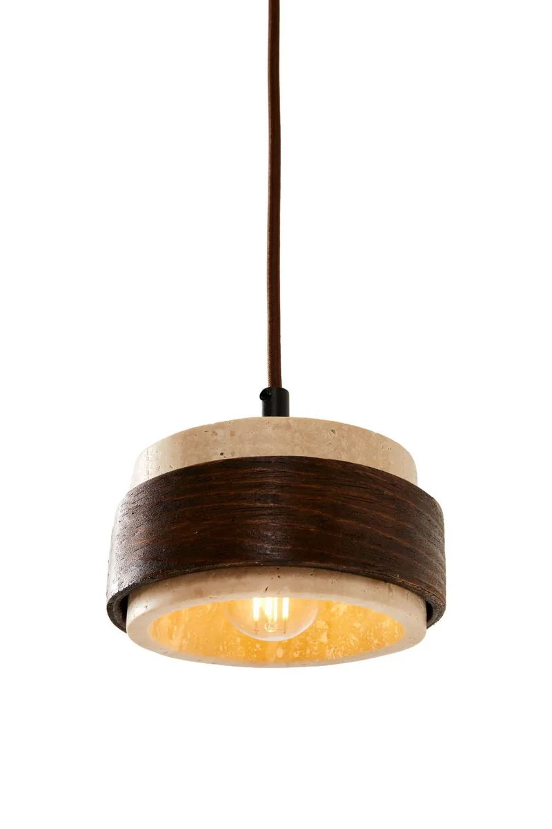 Loloura Pendellampa - Beige Valnöt - Belysning - Lampor & belysning inomhus - Taklampa & takbelysning - Kristallkrona & takkrona