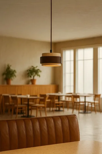 Loloura Pendellampa - Beige Valnöt - Belysning - Lampor & belysning inomhus - Taklampa & takbelysning - Kristallkrona & takkrona