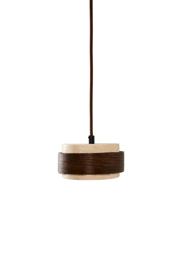 Loloura Pendellampa - Beige Valnöt - Belysning - Lampor & belysning inomhus - Taklampa & takbelysning - Kristallkrona & takkrona