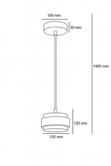 Loloura Pendellampa - Beige Valnöt - Belysning - Lampor & belysning inomhus - Taklampa & takbelysning - Kristallkrona & takkrona