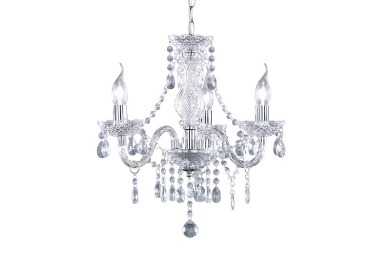 Luster Ljuskrona 3L  E14 transparent - Transparent - Belysning - Lampor & belysning inomhus - Taklampa & takbelysning - Kristallkrona & takkrona