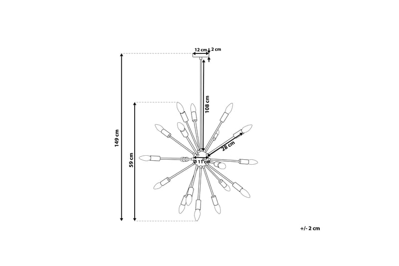 Maguse Taklampa 59 cm - Koppar - Belysning - Lampor & belysning inomhus - Taklampa & takbelysning - Kökslampa & taklampa kök