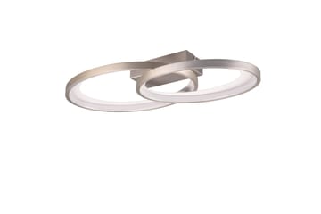 Malaga LED plafond borstad stål - Borstad stål - Belysning - Lampor & belysning inomhus - Taklampa & takbelysning - Takplafond