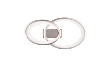 Malaga LED Plafond borstad stål - Borstad stål - Belysning - Lampor & belysning inomhus - Taklampa & takbelysning - Takplafond