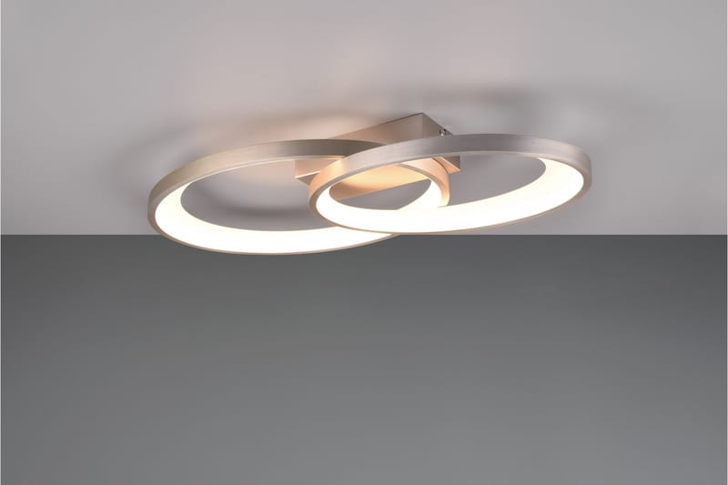 Malaga LED Plafond borstad stål - Borstad stål - Belysning - Lampor & belysning inomhus - Taklampa & takbelysning - Takplafond