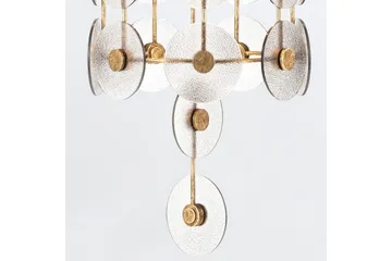 Meridian Quintiesse Krona - GOLD - Belysning - Lampor & belysning inomhus - Taklampa & takbelysning - Kristallkrona & takkrona