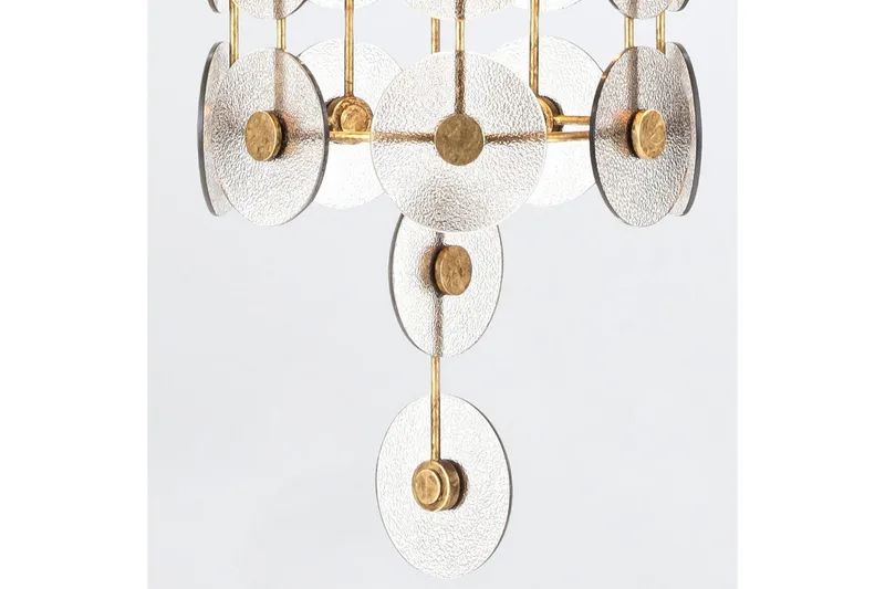 Meridian Quintiesse Krona - GOLD - Belysning - Lampor & belysning inomhus - Taklampa & takbelysning - Kristallkrona & takkrona