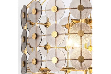 Meridian Quintiesse Krona - GOLD - Belysning - Lampor & belysning inomhus - Taklampa & takbelysning - Kristallkrona & takkrona