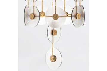 Meridian Quintiesse Krona - GOLD - Belysning - Lampor & belysning inomhus - Taklampa & takbelysning - Kristallkrona & takkrona