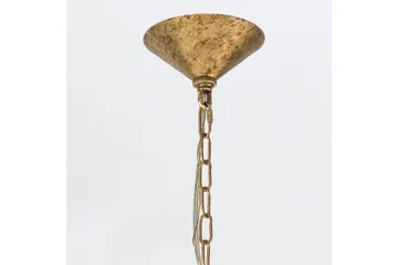 Meridian Quintiesse Krona - GOLD - Belysning - Lampor & belysning inomhus - Taklampa & takbelysning - Kristallkrona & takkrona