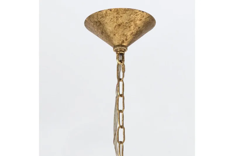 Meridian Quintiesse Krona - GOLD - Belysning - Lampor & belysning inomhus - Taklampa & takbelysning - Kristallkrona & takkrona