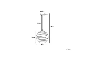 Mirna Taklampa 16 cm - Guld - Belysning - Lampor & belysning inomhus - Taklampa & takbelysning - Kökslampa & taklampa kök