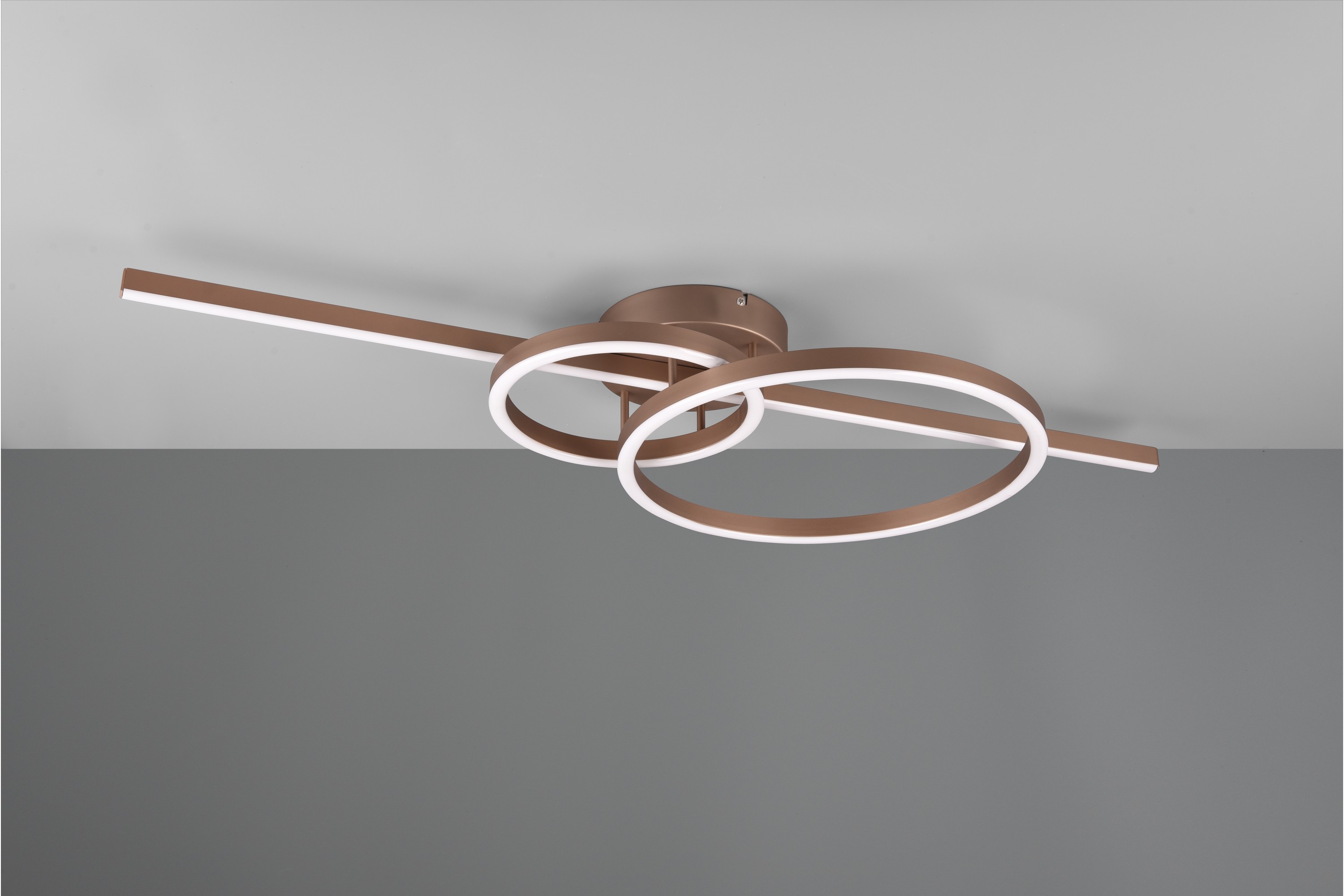 Montilla LED plafond kaffe brun Brun