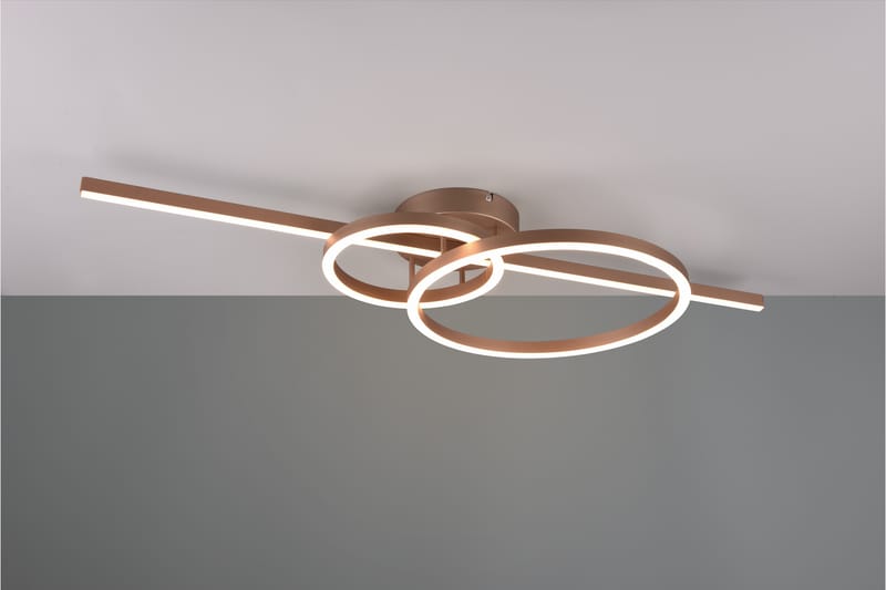 Montilla LED plafond kaffe brun - Brun - Belysning - Lampor & belysning inomhus - Taklampa & takbelysning - Takplafond