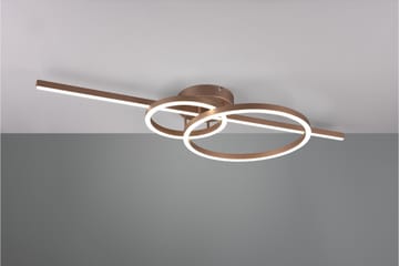 Montilla LED plafond kaffe brun - Brun - Belysning - Lampor & belysning inomhus - Taklampa & takbelysning - Takplafond