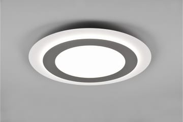 Morgan LED plafond 45 cm vit/ borstad stål - Borstad stål - Belysning - Lampor & belysning inomhus - Taklampa & takbelysning - Takplafond