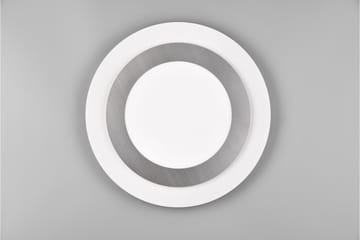Morgan LED plafond 45 cm vit/ borstad stål - Borstad stål - Belysning - Lampor & belysning inomhus - Taklampa & takbelysning - Takplafond