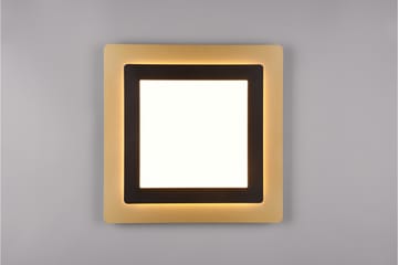 Morgan LED plafond 45x45 cm mattsvart/ guld - Matt svart/Guld - Belysning - Lampor & belysning inomhus - Taklampa & takbelysning - Takplafond