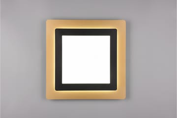 Morgan LED plafond 45x45 cm mattsvart/ guld - Matt svart/Guld - Belysning - Lampor & belysning inomhus - Taklampa & takbelysning - Takplafond