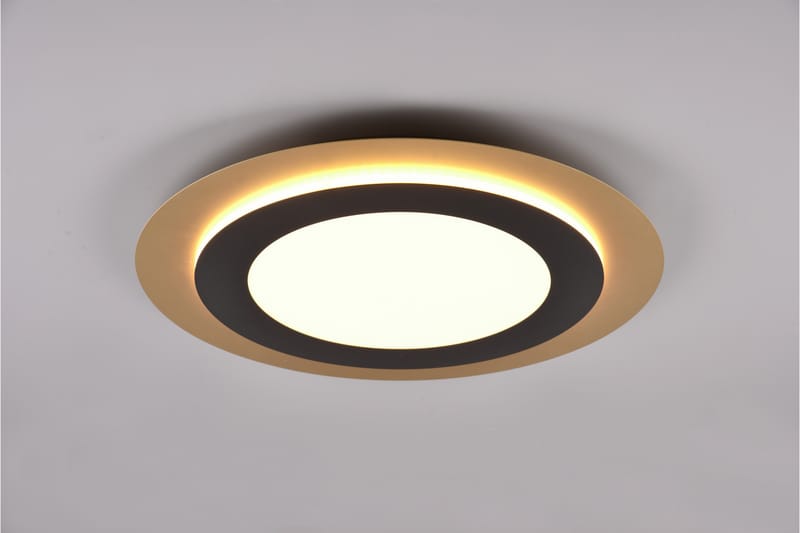 Morgan LED plafond 45 cm mattsvart/ guld - Matt svart/Guld - Belysning - Lampor & belysning inomhus - Taklampa & takbelysning - Takplafond