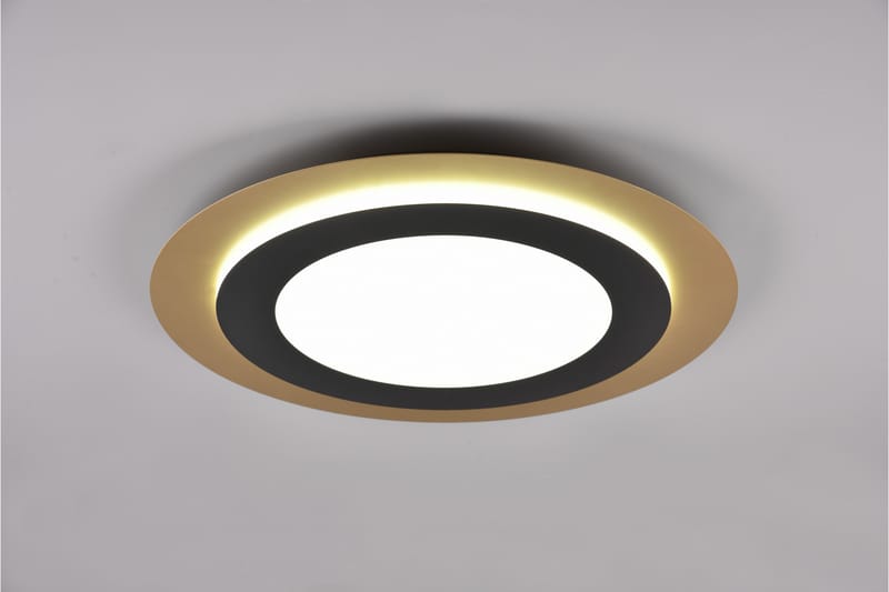 Morgan LED plafond 45 cm mattsvart/ guld - Matt svart/Guld - Belysning - Lampor & belysning inomhus - Taklampa & takbelysning - Takplafond