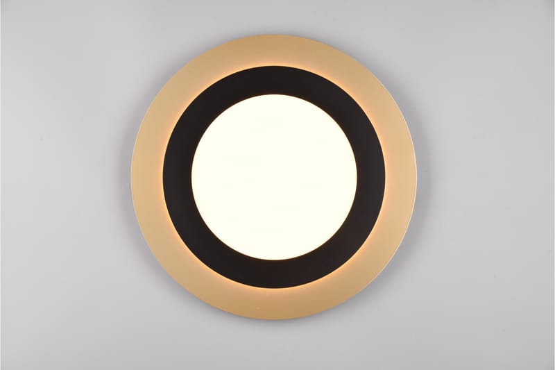 Morgan LED plafond 45 cm mattsvart/ guld - Matt svart/Guld - Belysning - Lampor & belysning inomhus - Taklampa & takbelysning - Takplafond