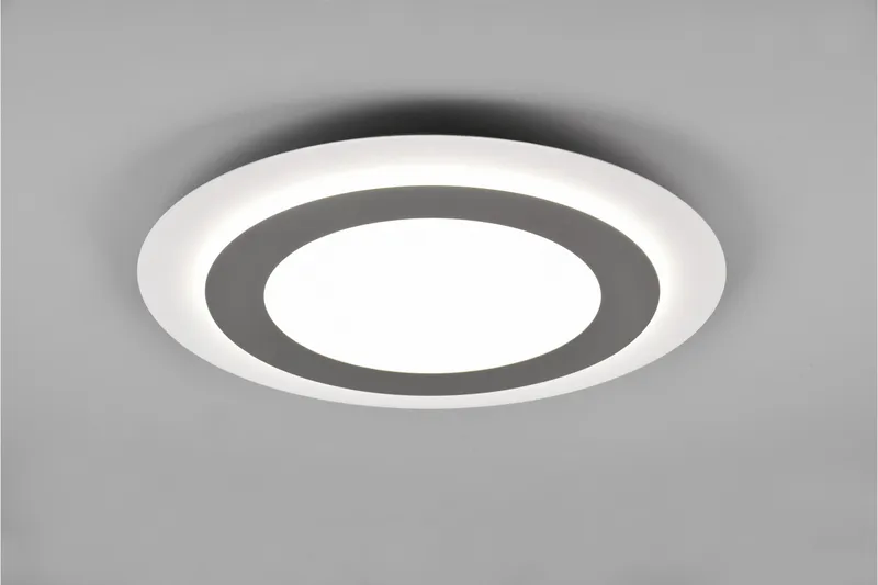 Morgan LED Plafond 45 cm vit/ borstad stål - Borstad stål - Belysning - Lampor & belysning inomhus - Taklampa & takbelysning - Takplafond