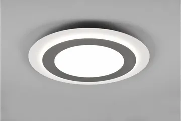 Morgan LED Plafond 45 cm vit/ borstad stål - Borstad stål - Belysning - Lampor & belysning inomhus - Taklampa & takbelysning - Takplafond