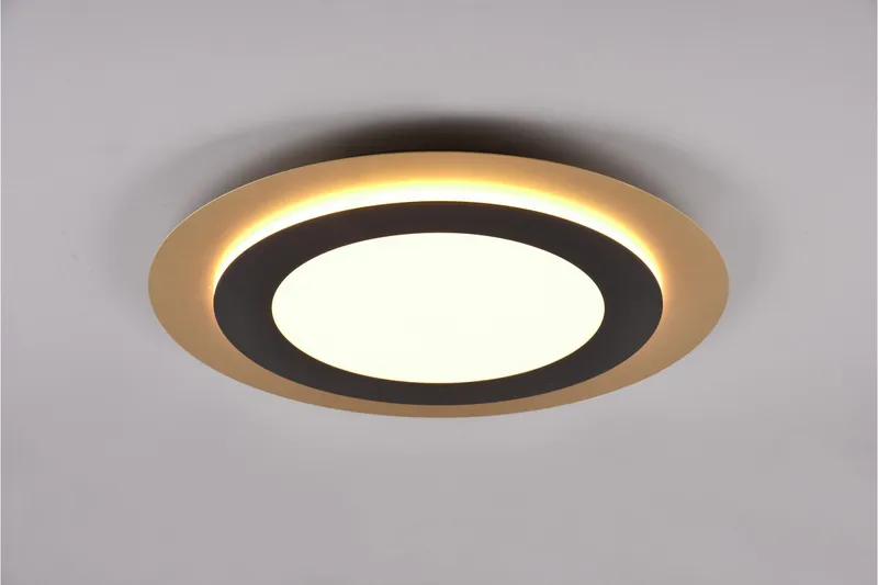 Morgan LED Plafond 45 cm mattsvart/ guld - Matt svart/Guld - Belysning - Lampor & belysning inomhus - Taklampa & takbelysning - Takplafond